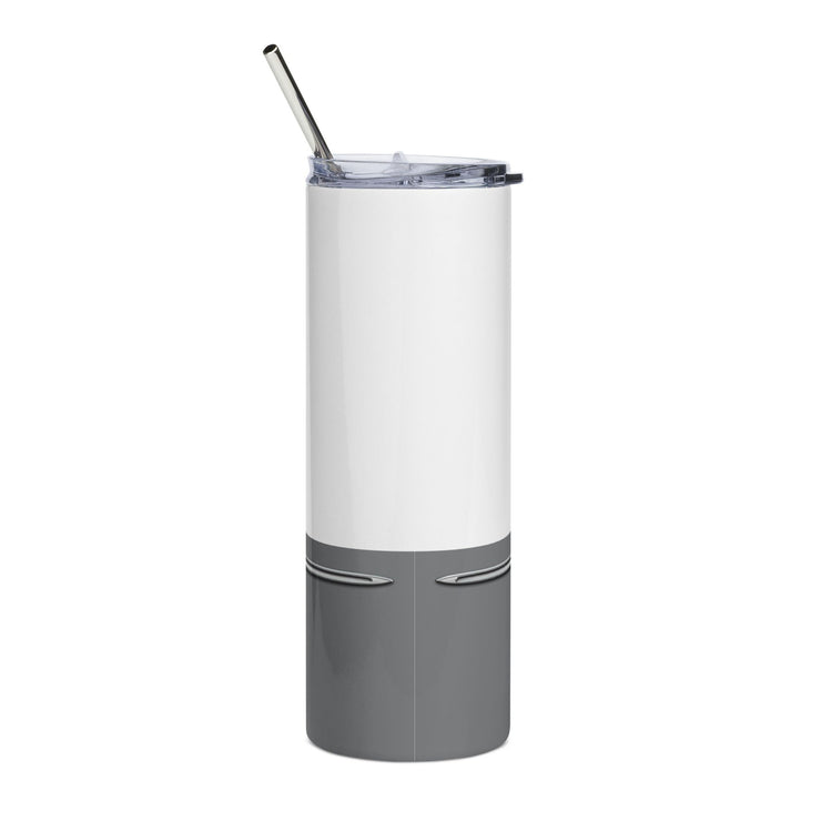 56 Chevy Tribute Skinny Matte Tumbler, 20oz Grey