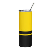 Power Wagon Tribute Skinny Matte Tumbler, 20oz Yellow