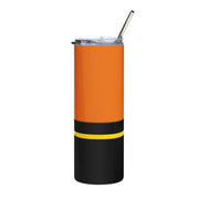 Power Wagon Tribute Skinny Matte Tumbler, 20oz Orange / Yellow