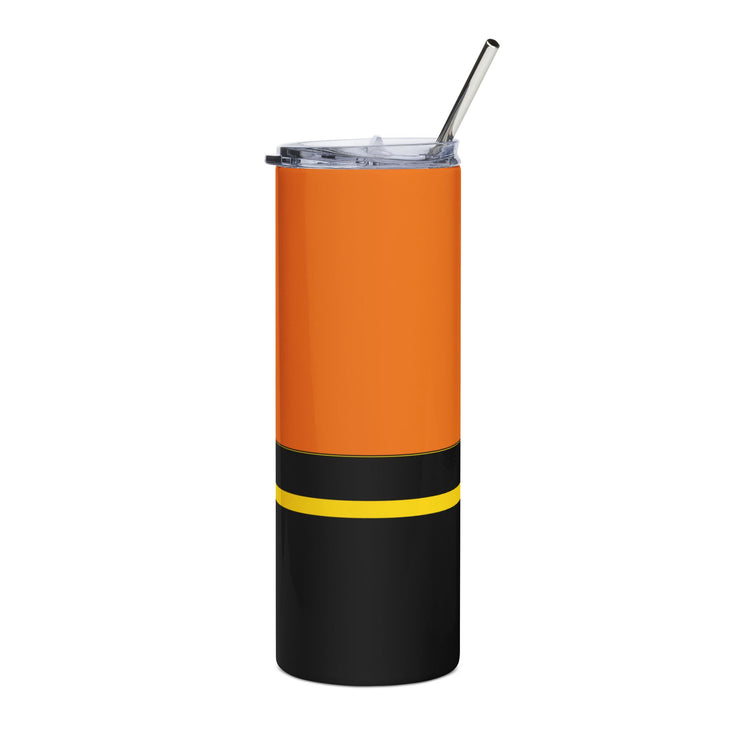 Power Wagon Tribute Skinny Matte Tumbler, 20oz Orange / Yellow