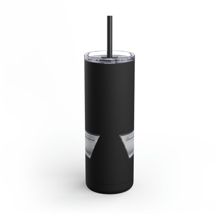 57 Chevy Tribute Skinny Matte Tumbler, 20oz Black