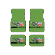 Plymouth Cuda Tribute Car Floor Mats (Set of 4) sublime green