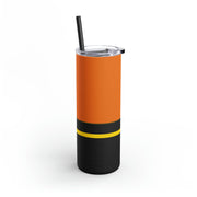 Power Wagon Tribute Skinny Matte Tumbler, 20oz Orange / Yellow