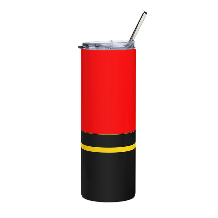 Power Wagon Tribute Skinny Matte Tumbler, 20oz Red / Yellow