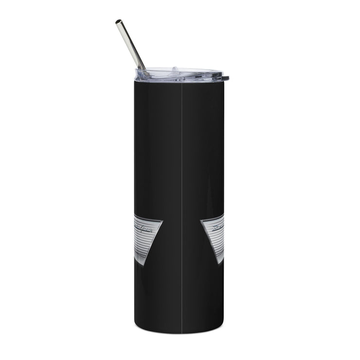 57 Chevy Tribute Skinny Matte Tumbler, 20oz Black