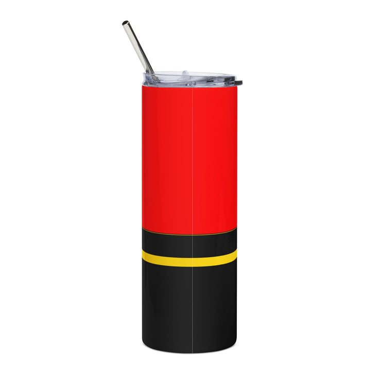 Power Wagon Tribute Skinny Matte Tumbler, 20oz Red / Yellow