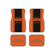 Dart Swinger Tribute Car Floor Mats (Set of 4) orange