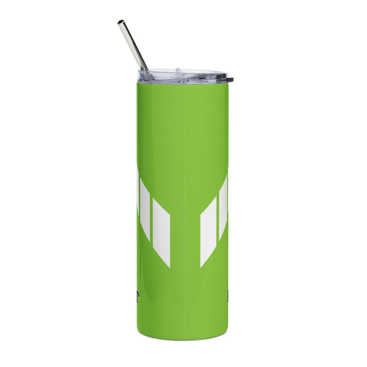 1971 1972 Plymouth Roadrunner Tribute Skinny Matte Tumbler, 20oz Sublime Green