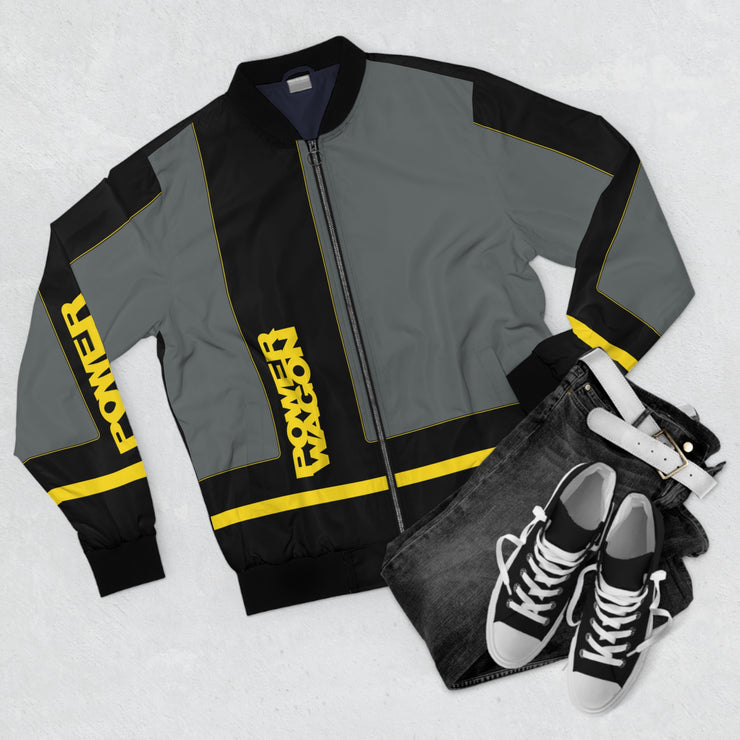 Mopar Power Wagon Truck Tribute Jacket Men's AOP Bomber Jacket  yellow/grey/black