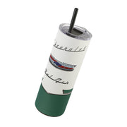 56 Chevy Tribute Skinny Matte Tumbler, 20oz Dark Green