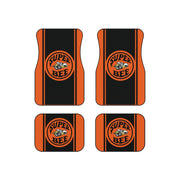 Super Bee Tribute Car Floor Mats (Set of 4) orange/black