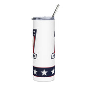 MCH 1 USA Stars and Bars  20 ounce Tumbler with Straw
