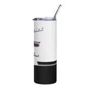56 Chevy Tribute Skinny Matte Tumbler, 20oz Black