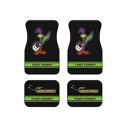 Plymouth Roadrunner Tribute Car Floor Mats (Set of 4) Green Stripe