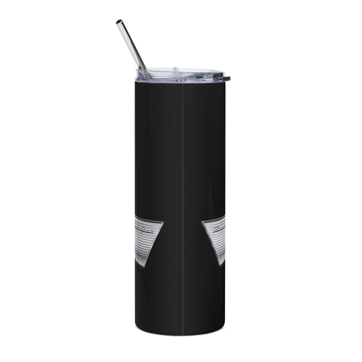 1957 57 Bel Air Tribute 20 ounce Tumbler with Straw Black