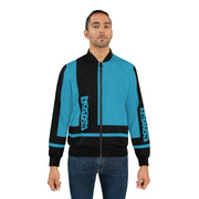 Mopar Power Wagon Truck Tribute Jacket Men's AOP Bomber Jacket Turquoise/black