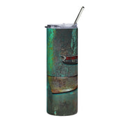 57 Chevy Tribute Skinny Matte Tumbler, 20oz Rusted Turquoise