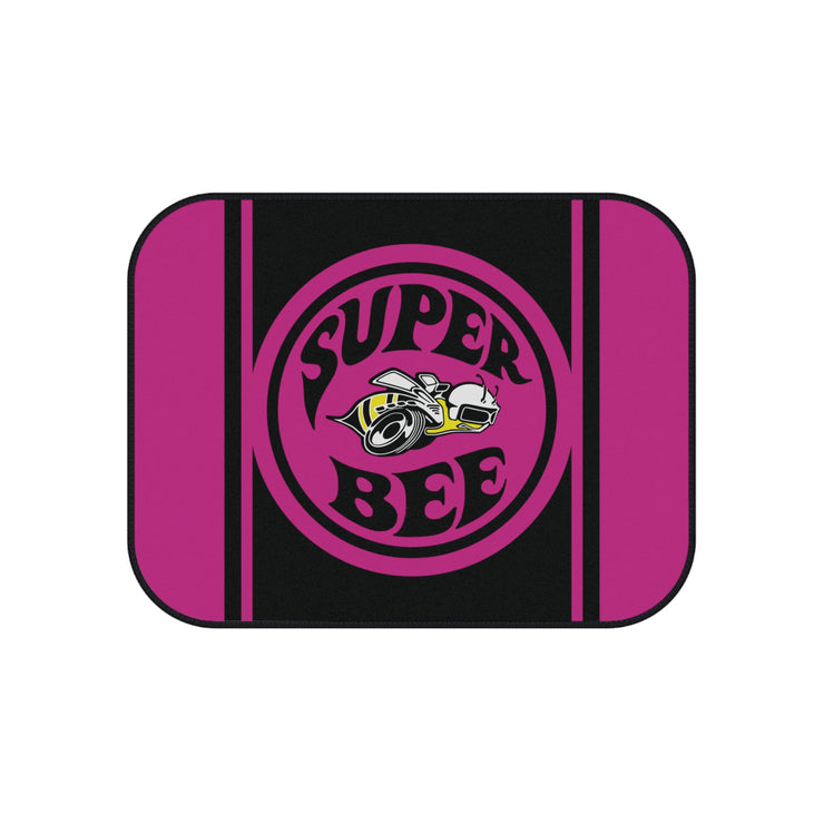 Super Bee Tribute Car Floor Mats (Set of 4) pink