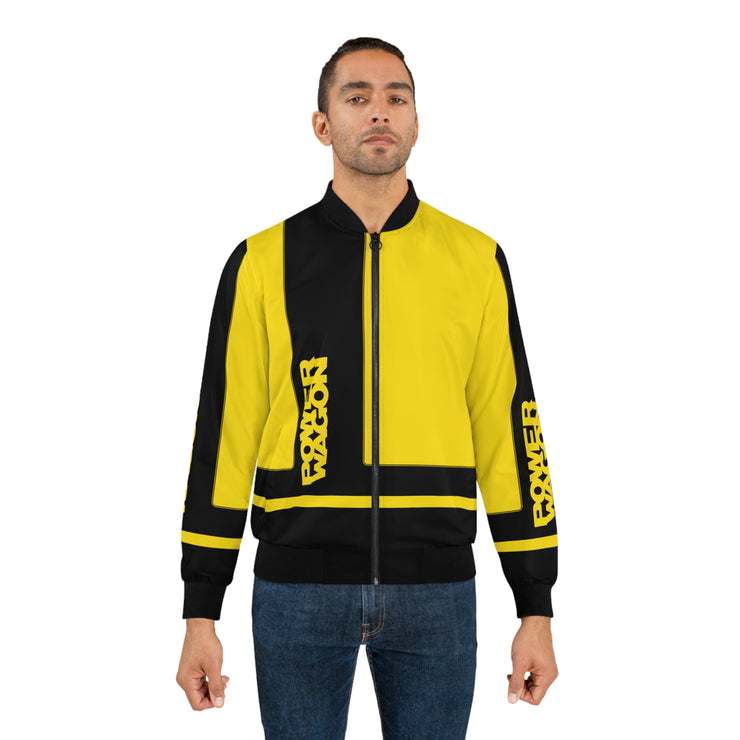 Mopar Power Wagon Truck Tribute Jacket Men's AOP Bomber Jacket  bright yellow/black