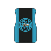 Super Bee Tribute Car Floor Mats (Set of 4) light blue