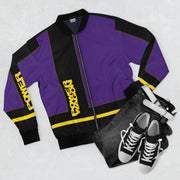 Mopar Power Wagon Truck Tribute Jacket Men's AOP Bomber Jacket  yellow/purple/black