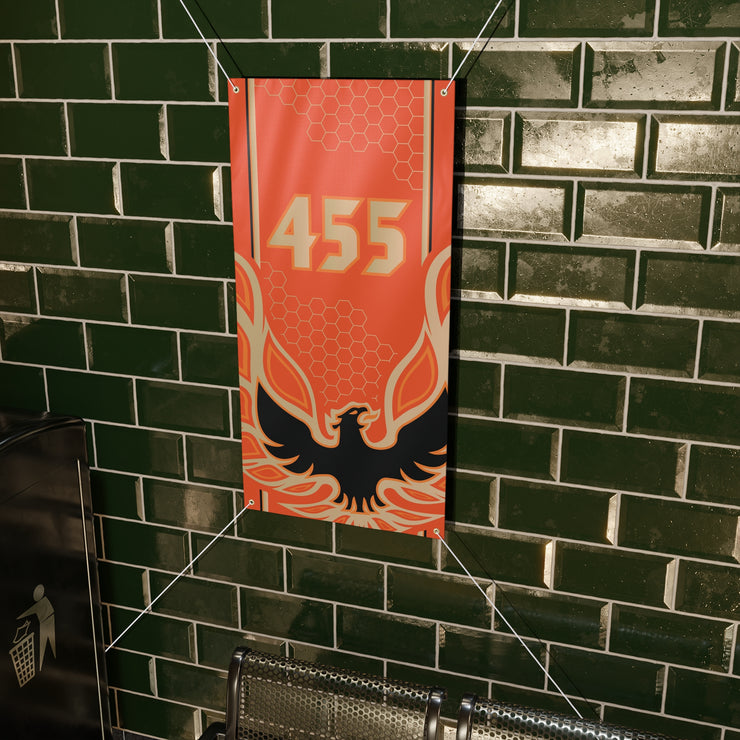 Trans Am 455 orange / gold Matte Banner