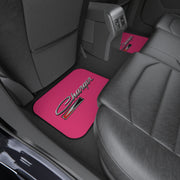 Pink Charger Tribute Car Floor Mats (Set of 4) pink