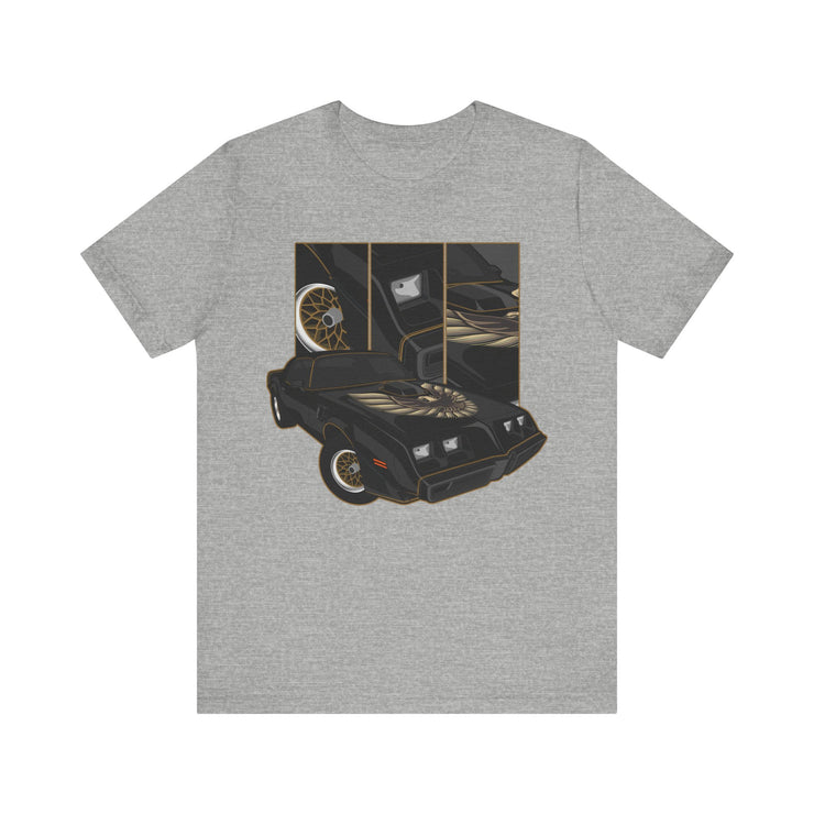 Black / Gold 1979 1980 1981 Firebird Trans am T Shirt T Shirt Unisex Jersey Short Sleeve Tee T Shirt
