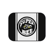 Super Bee Tribute Car Floor Mats (Set of 4) black / white