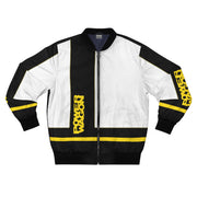 Mopar Power Wagon Truck Tribute Jacket Men's AOP Bomber Jacket  white/yellow/black