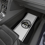 Super Bee Tribute Car Floor Mats (Set of 4) black / white