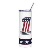 MCH 1 USA Stars and Bars  20 ounce Tumbler with Straw