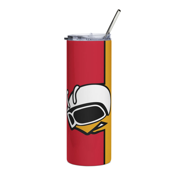 Charged Tribute Skinny Matte Tumbler, 20oz