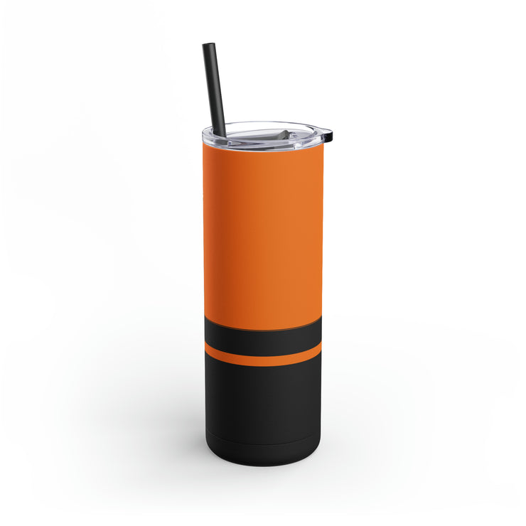 Power Wagon Tribute Skinny Matte Tumbler, 20oz Orange