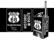 ROUTE 66 GALLON DECORATIVE GAS CAN BLACK