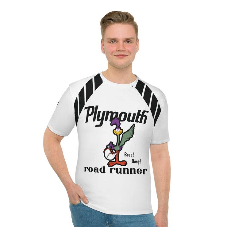 71 - 73 Road Runner Men's Loose T-shirt black/white