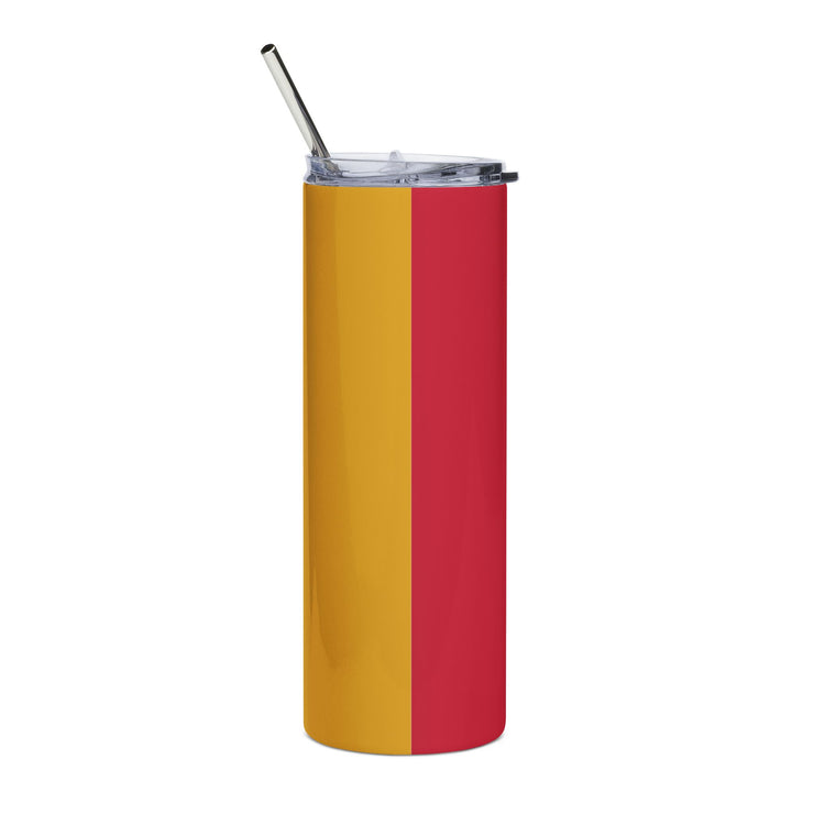 Charged Tribute Skinny Matte Tumbler, 20oz