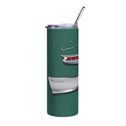 1957 57 Bel Air Tribute 20 ounce Tumbler with Straw Green