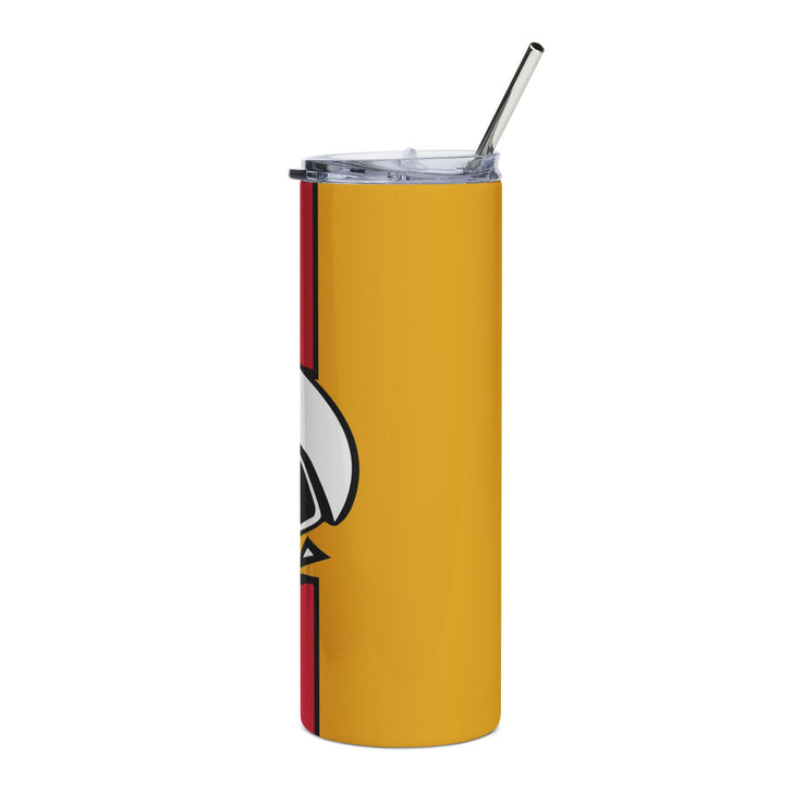 Charged Tribute Skinny Matte Tumbler, 20oz