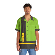 Mopar Power Wagon Truck Tribute  Men's Hawaiian Shirt (AOP) yellow/green/black