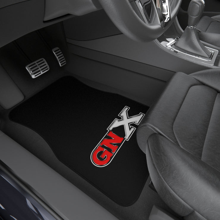 GNX Tribute Car Floor Mats (Set of 4) black