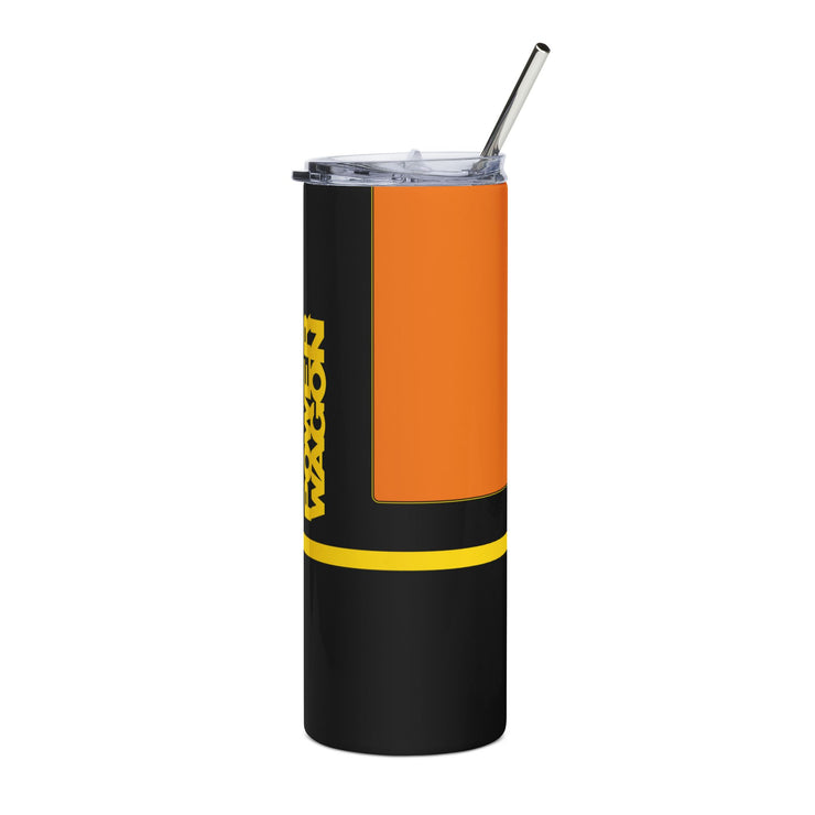 Power Wagon Tribute Skinny Matte Tumbler, 20oz Orange / Yellow