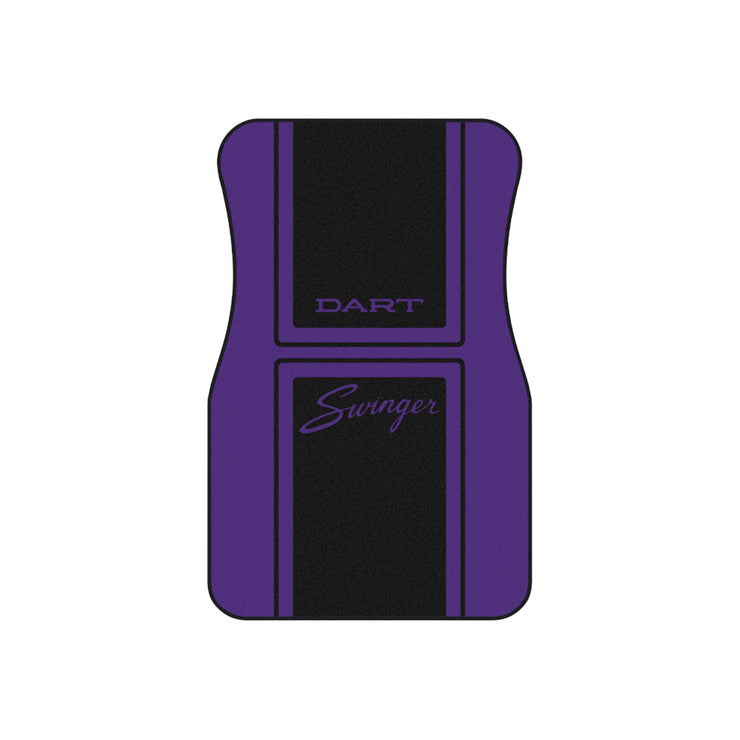 Dart Swinger Tribute Car Floor Mats (Set of 4) purple