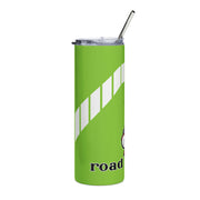 1971 1972 Plymouth Roadrunner Tribute Skinny Matte Tumbler, 20oz Sublime Green