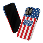 MCH USA Flag Slim Phone Cases