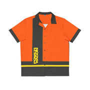 Mopar Power Wagon Truck Tribute  Men's Hawaiian Shirt (AOP) yellow/orange/black