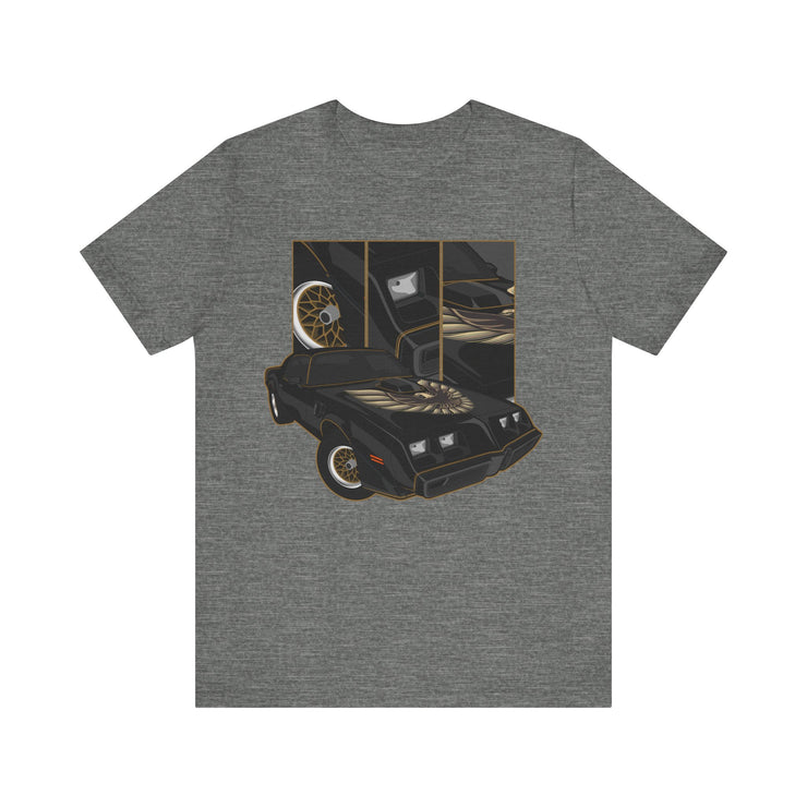 Black / Gold 1979 1980 1981 Firebird Trans am T Shirt T Shirt Unisex Jersey Short Sleeve Tee T Shirt