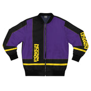 Mopar Power Wagon Truck Tribute Jacket Men's AOP Bomber Jacket  yellow/purple/black