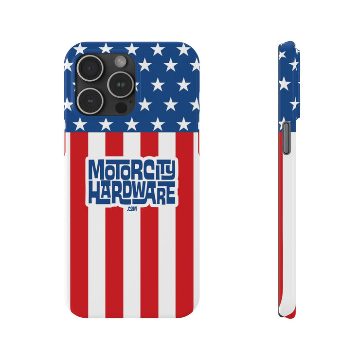 MCH USA Flag Slim Phone Cases