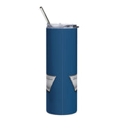 1957 57 Bel Air Tribute 20 ounce Tumbler with Straw Dark Blue